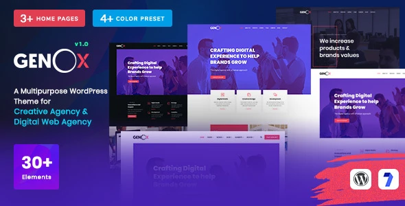 Genox – Creative Gutenberg WordPress Theme